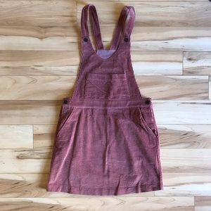 Corduroy pinafore
